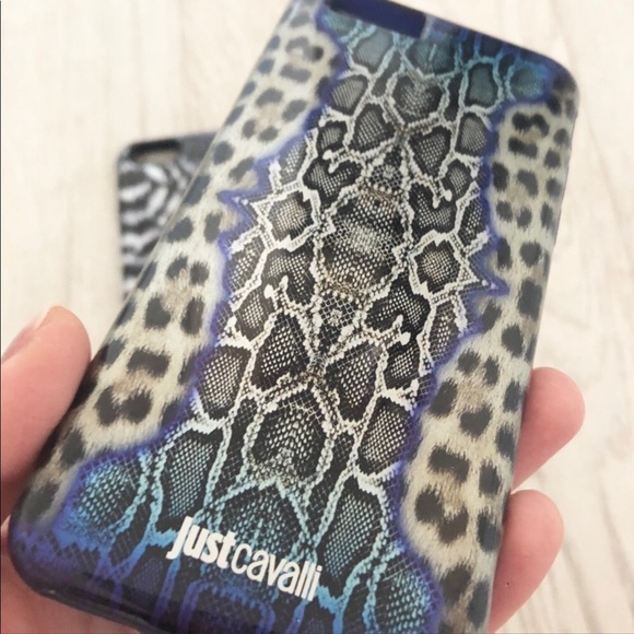 Roberto Cavalli animal print iPhone 6/7/8 Case Bundle set of 2 like new - Picture 5 of 5